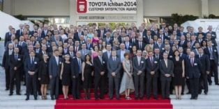 Toyota anime son réseau avec un prix de la Satisfaction Client