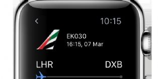 Emirates embarque ses clients avec l'Apple Watch