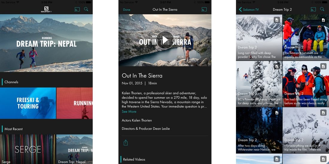 Salomon transforme son expérience de marque grâce à son application over the top