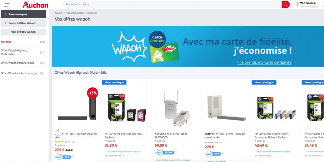 Auchan France se lance dans la gamification ultra-personnalisée