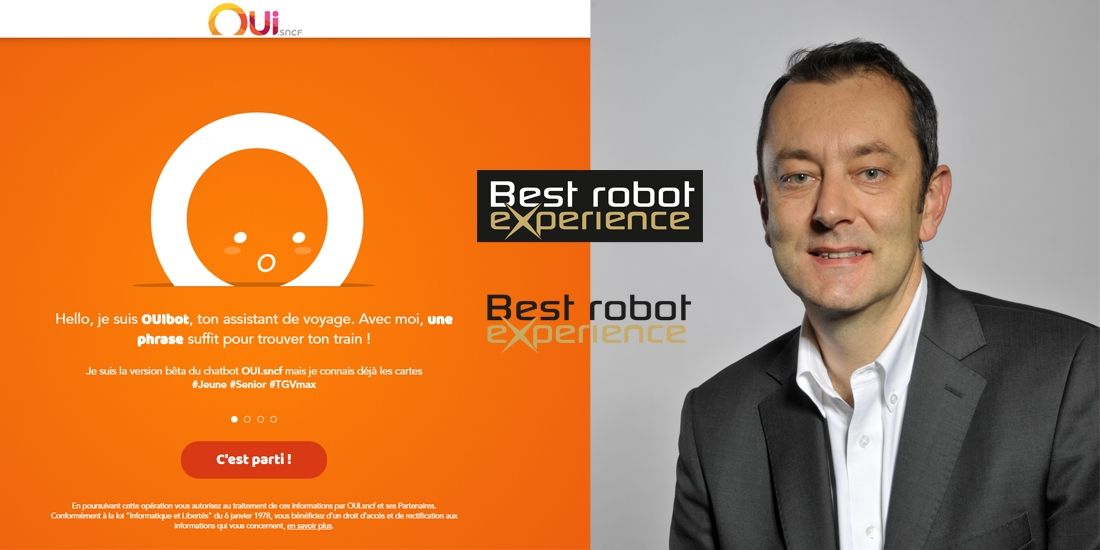 Le chatbot de oui.sncf devient le premier gagnant de Best Robot Experience