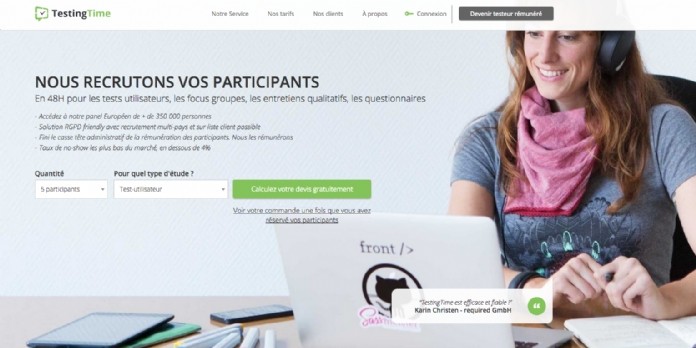 TestingTime, start-up suisse du test produit, se lance en France