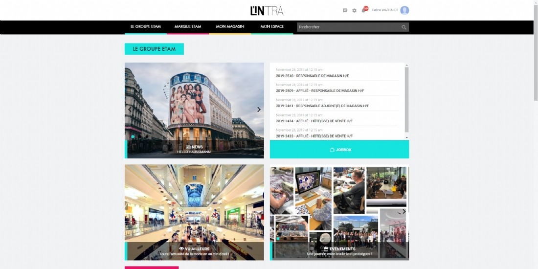 Etam met le digital au service de l''expérience employé'
