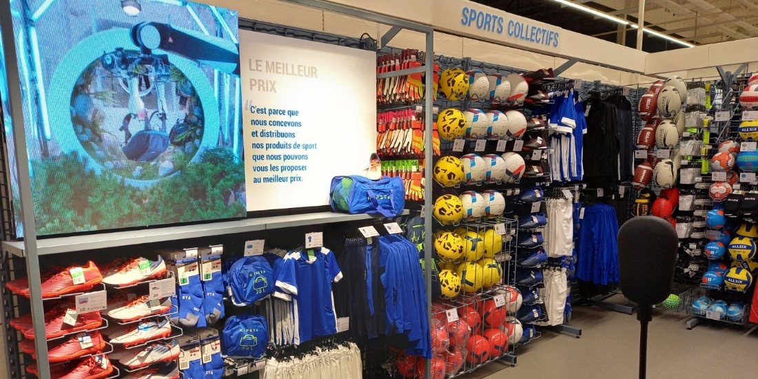 Decathlon s'installe dans un hypermarché Auchan