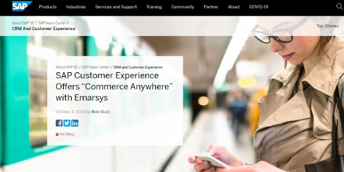 SAP rachète Emarsys, plateforme d'engagement client omnicanal