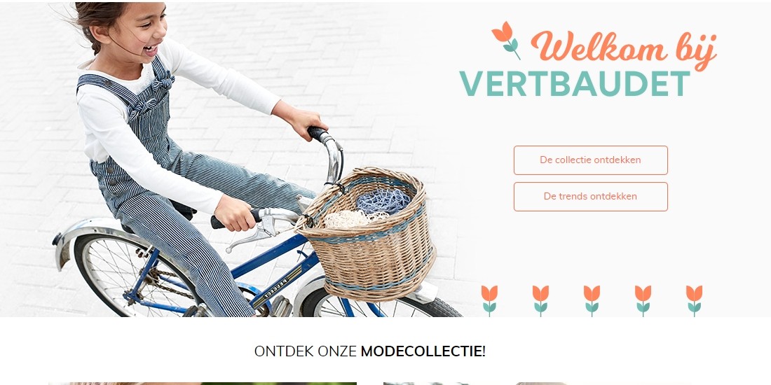 Vertbaudet lance son site e-commerce aux Pays-Bas