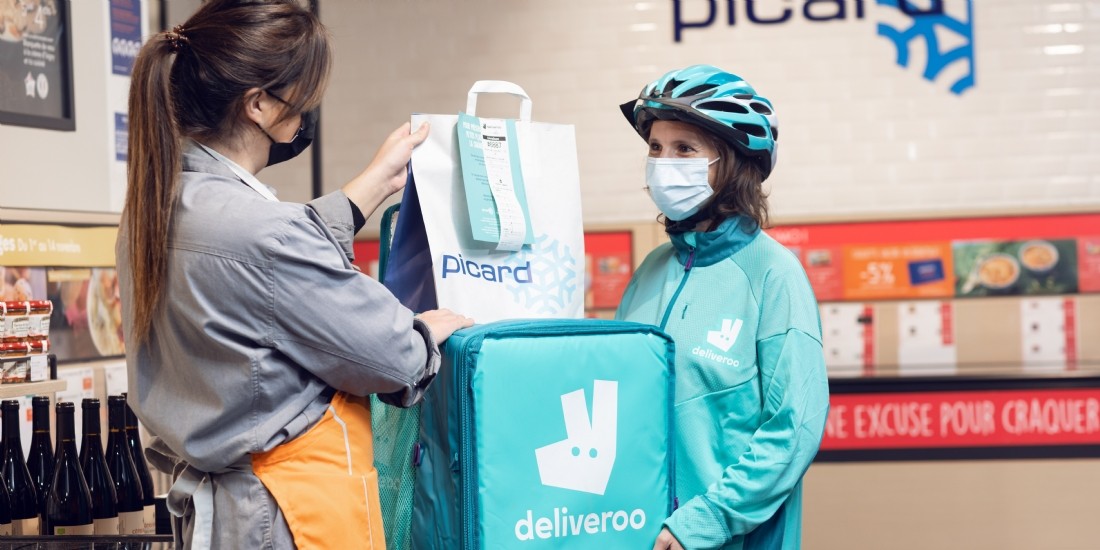 Picard s'associe à Deliveroo dans la livraison express en 10 minutes