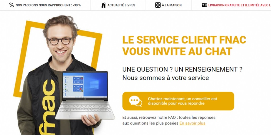 Fnac Darty développe un service de visio et chat pour conseiller les clients en ligne